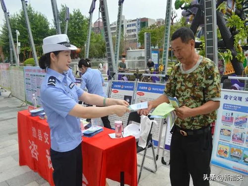 澧縣開展安全生產月主題宣傳，增強群眾交通安全意識